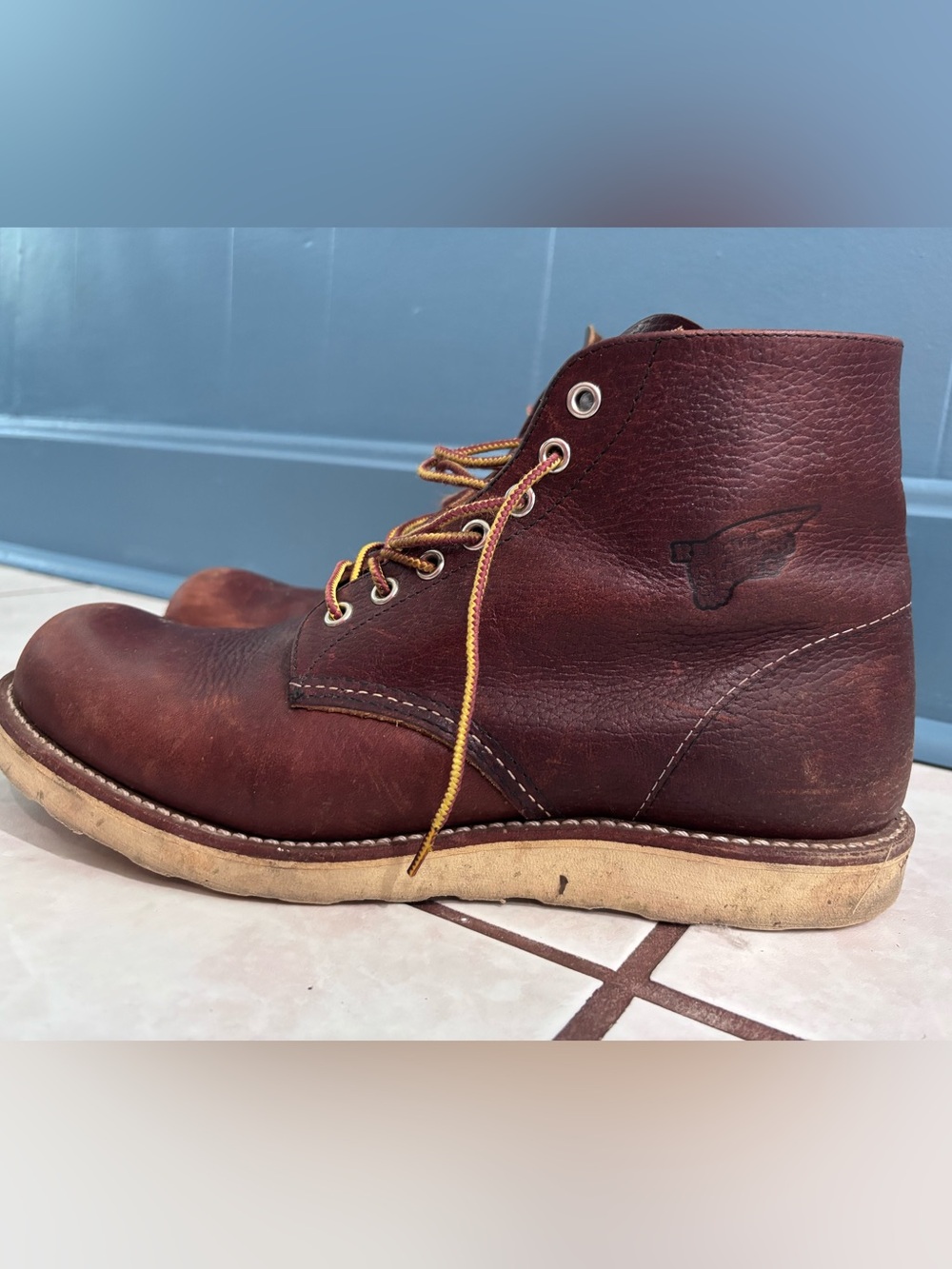Red Wing Heritage 8196 Round Toe in Briar 10D
